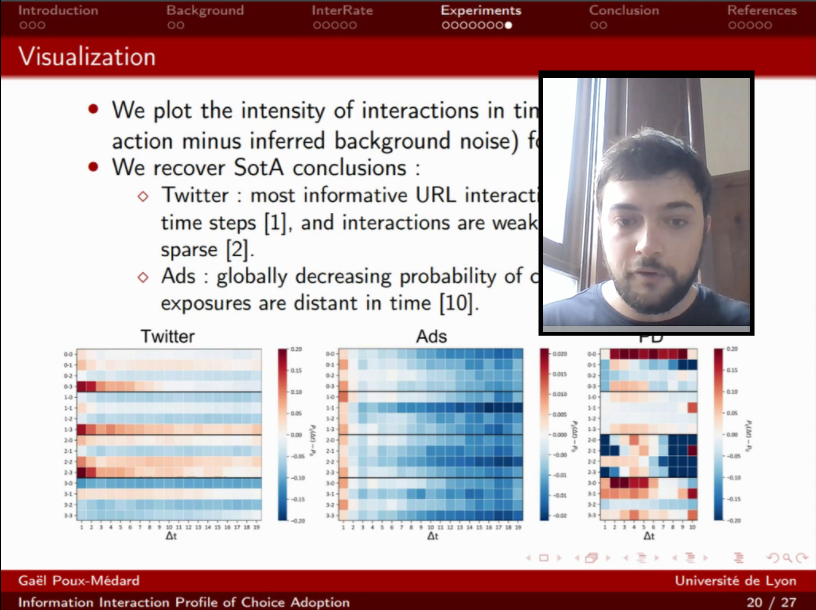 Information Interaction Profile of Choice Adoption